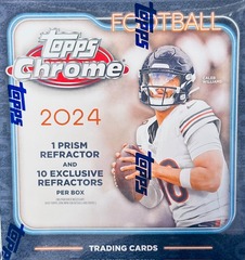 2024 Topps Chrome Football Mega Box