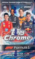 2024 Topps Chrome F1 Formula 1 Racing Hobby Box