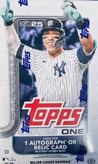 2025 Topps MLB Baseball Series 1 Hobby Box