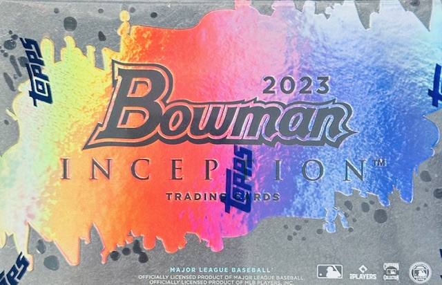2023 Bowman Inception MLB Baseball Hobby Box