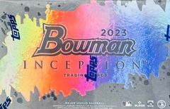 2023 Bowman Inception MLB Baseball Hobby Box