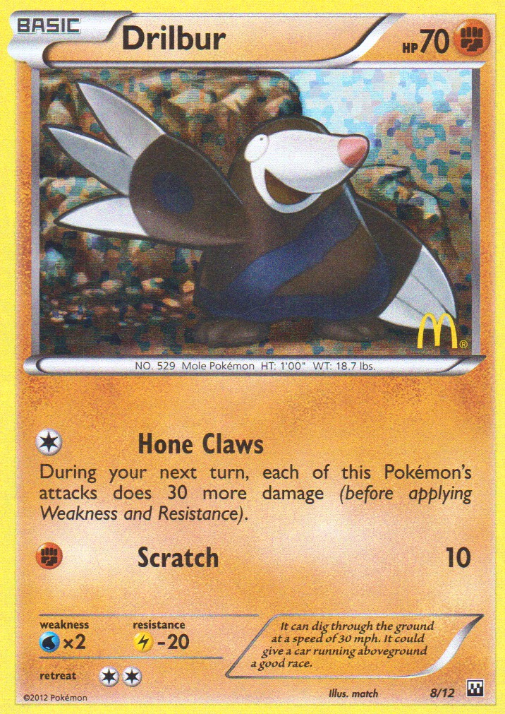Drilbur - 8/12 2012 McDonalds Promo