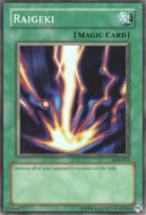Raigeki - LOB-053 - Super Rare - Unlimited Edition