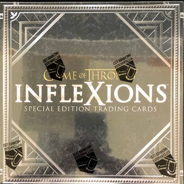 2019 Rittenhouse Game of Thrones Inflexions Special Edition Trading Cards Box