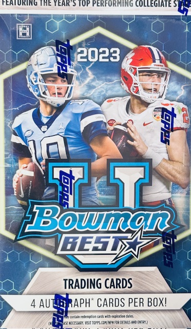 2023 Bowmans Best University Football Hobby Box