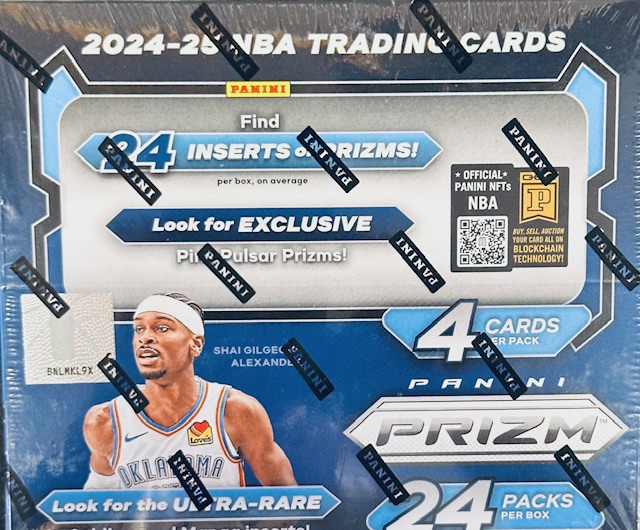 2024-25 Panini Prizm NBA Basketball Retail Box