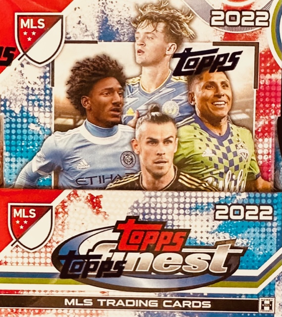 2022 Topps Finest MLS Soccer Hobby Box