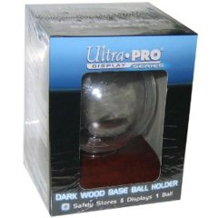 Wood Base Baseball Holder