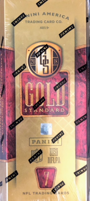 2018 Panini Gold Standard NFL Football Hobby Box