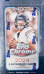 2024 Topps Chrome Football Hobby Box