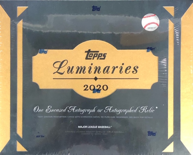 2020 Topps Luminaries MLB Baseball Hobby Box
