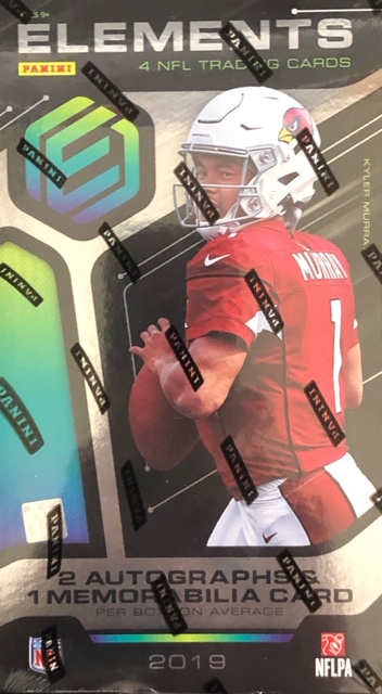 2019 Panini Elements NFL Football Hobby Box