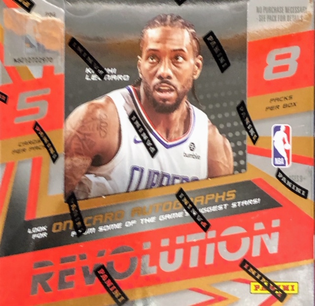 2019-20 Panini Revolution NBA Basketball Hobby Box