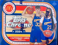 2024 Topps Chrome Mcdonalds All American Basketball Hobby Box