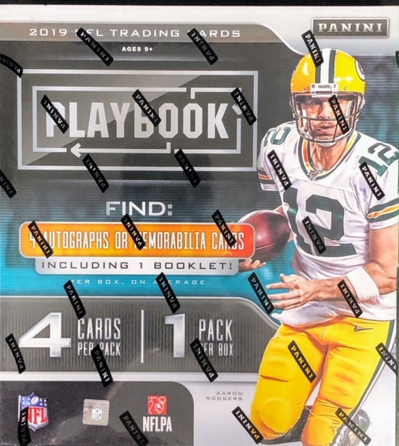 2019 Panini Playbook NFL Football Hobby Box