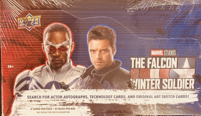 2022 Marvel Studios The Falcon and the Winter Soldier Hobby Box (Upper Deck)