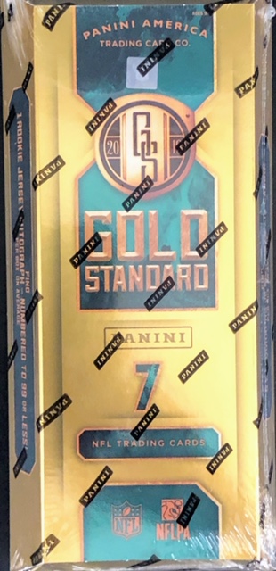 2019 Panini Gold Standard NFL Football Hobby Box