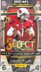 2021 Panini Select NFL Football Hobby Hybrid H2 Box