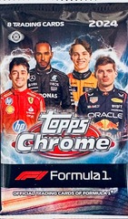 2024 Topps Chrome F1 Formula 1 Racing Hobby Pack