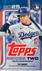 2025 Topps MLB Baseball Series 2 Hobby Pack