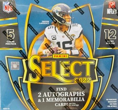 2022 Panini Select NFL Football Hobby Box