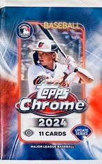 2024 Topps Chrome MLB Baseball Update Series Jumbo Pack