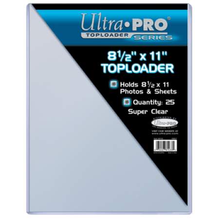 Toploader - 8 1/2 x 11