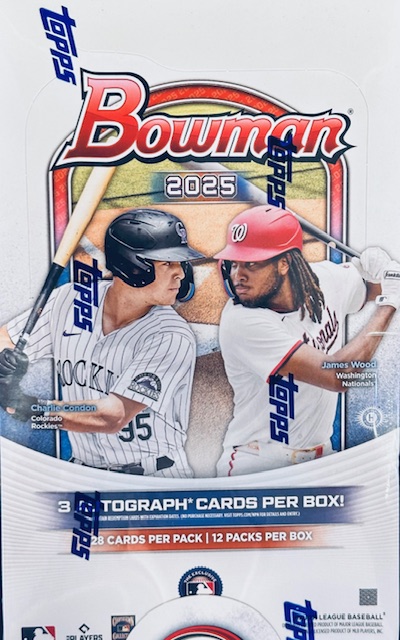 2025 Bowman MLB Baseball Jumbo Box