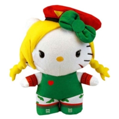 SANRIO X STREET FIGHTER CAMMY 6-IN MINI PLUSH