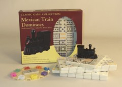 Star Quality Classic Games Mexican Train Dominoes Set
