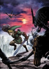 YA-154 Legend of Zelda Link and Skeletons