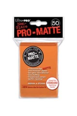 Ultra Pro Pro-Matte Standard Sleeves (orange)