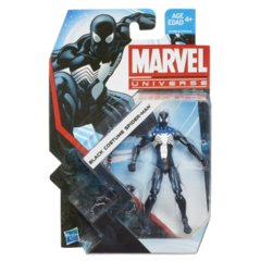 Marvel Universe Black Costume Spider-Man Figure 3.75 Inches