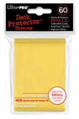 Card Sleeve Small Yellow