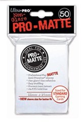 Ultra Pro Pro-Matte Standard Sleeves (white)