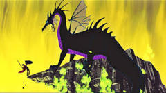 Maleficent Plush Dragon