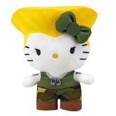 SANRIO X STREET FIGHTER GUILE 6-IN MINI PLUSH