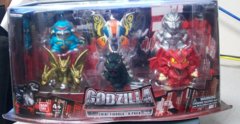 Godzilla Chibi Figures - 6 Pack