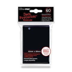Ultra Pro 60ct Yugioh Sized Sleeves - Black