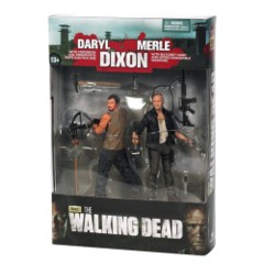Walking Dead TV Merle and Daryl Dixon Action Figure 2-Pack