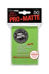 Ultra Pro Pro-Matte Standard Sleeves (lime green)