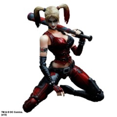 Batman Arkham City Play Arts Kai Harley Quinn (PVC Figure)