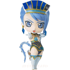 Tiger and Bunny Chibi-Arts Blue Rose Karina Lyle Action Figure