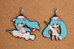 Phone Charm: Vocaloid: Koiiro Byoto (Love Nurse) Miku Hatsune Trading Straps (Pikuroru!)