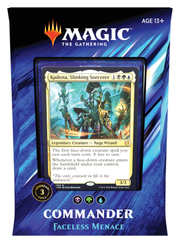 Commander 2019 Faceless Menace Deck