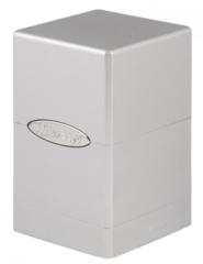 Ultra Pro: Deck Box Satin Tower: METALLIC SILVER