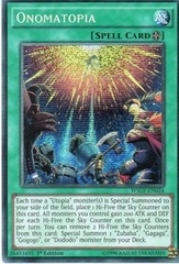 Onomatopia - WSUP-EN024 - Prismatic Secret Rare - 1st Edition