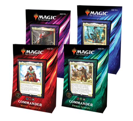 Commander 2019 set of 4