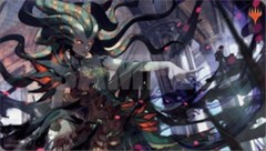 War Of The Spark Japanese Alt. Art Playmat Vraska