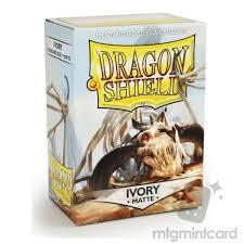 Dragon Shield Box of 100 in Matte Ivory